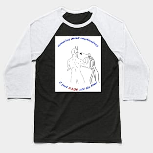 Aquarius Zodiac Baseball T-Shirt